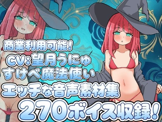 Vol18 音声素材『すけべ魔法使い』CV望月うにゅ